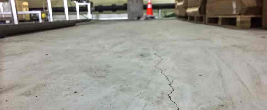Cracked Concrete Floor